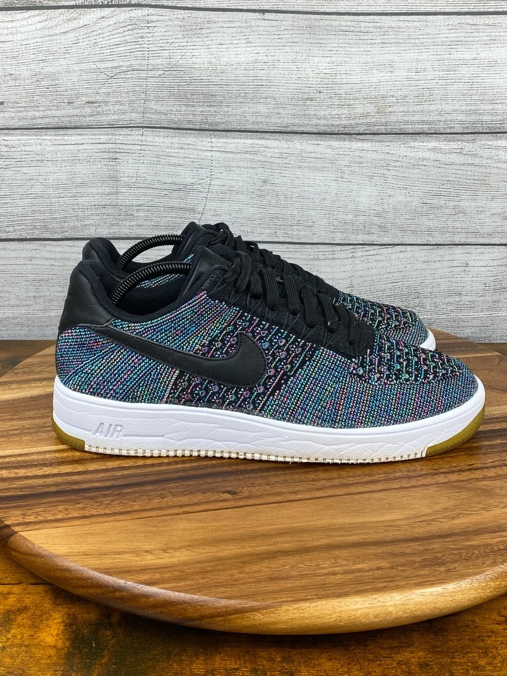 Nike Air Force 1 Ultra Flyknit Low Blue Lagoon Multi-Color Shoe Men’s Size 10